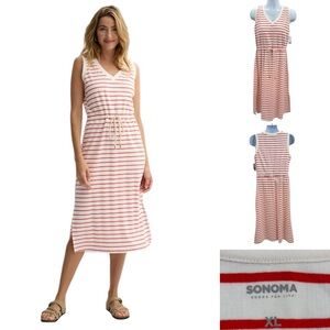 Sonoma Ribbed Midi Dress Sz. XL  NWT